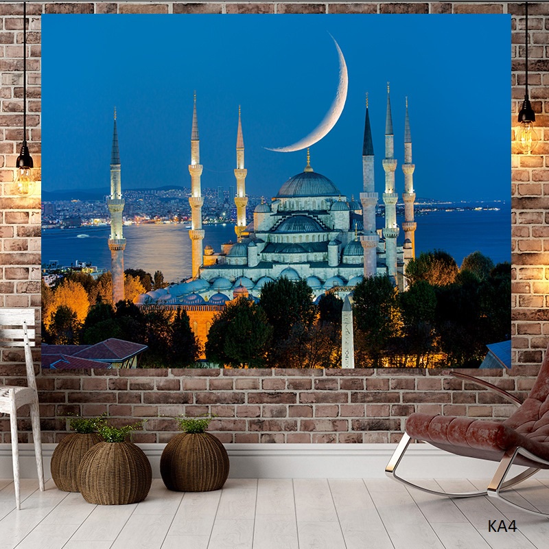 ❤️FREESHIP❤️ Tranh vải treo tường size lớn mẫu mới Decor phòng ngủ trang trí tường phòng khách 130x150cm