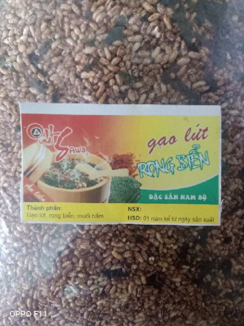 250g gạo lức sấy rong biển