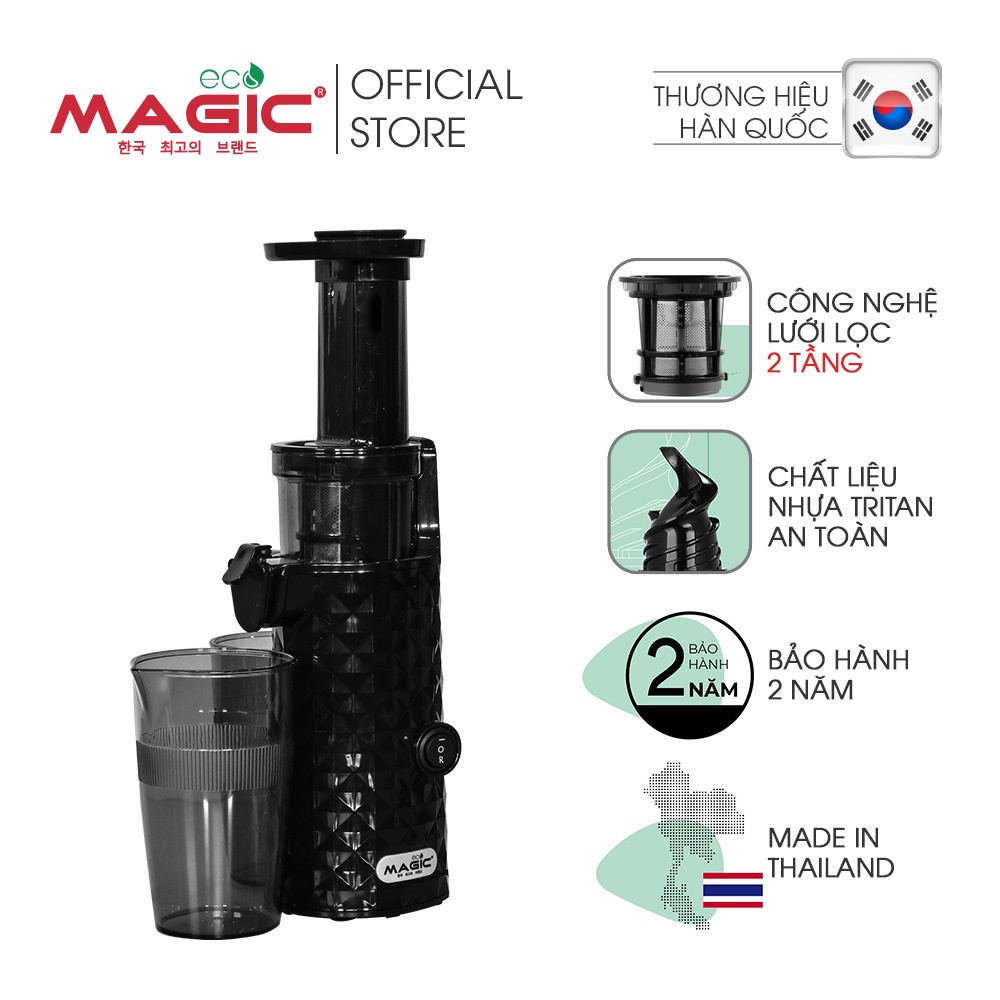 Máy ép chậm thế hệ mới Magic - Iruka, bảo hành chính hãng