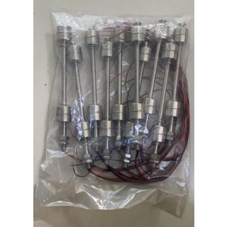 Phao điện đôi, công tắc phao, cảm biến mực nước inox 200mm