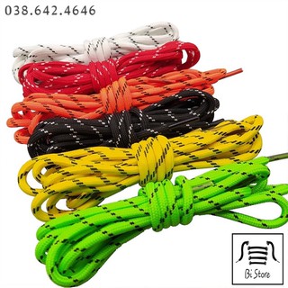 Dây giày tròn vằn bản nhỏ