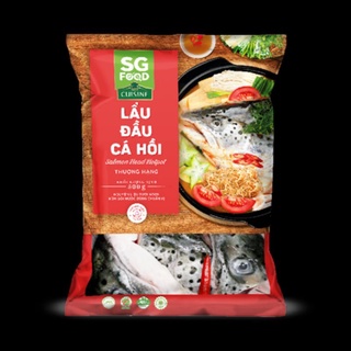Lẩu đầu cá hồi sgfood 500g