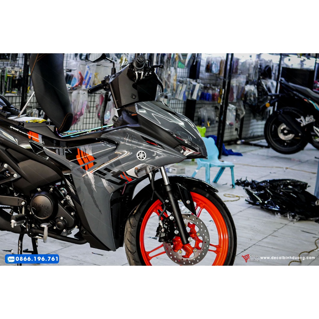 Tem Dán Xe Máy  Ex 155 Mới