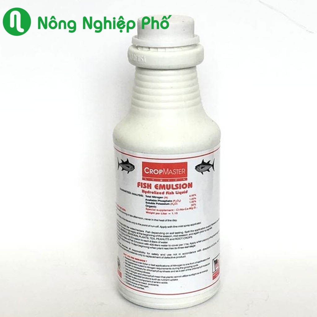 CHAI 250 ML - DUNG DỊCH ĐẠM CÁ THỦY PHÂN ĐẬM ĐẶC FISH ELMUSION