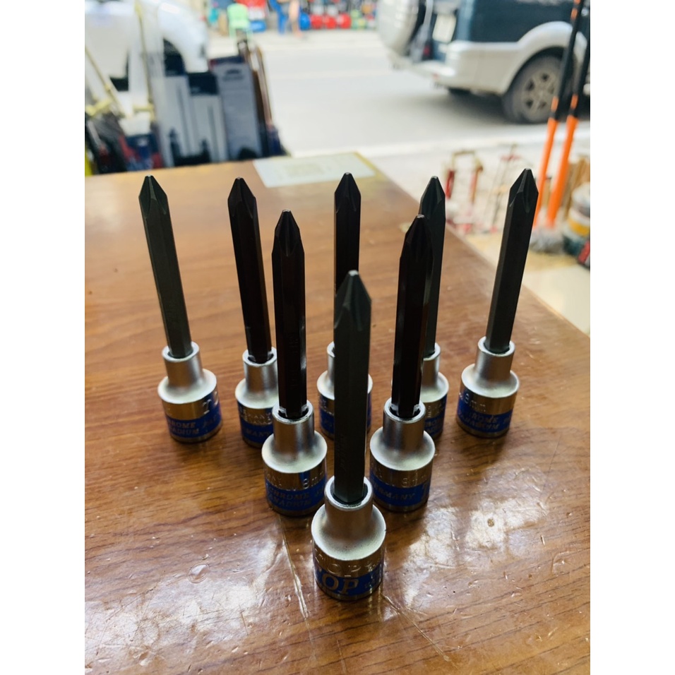 KHẨU MŨI VÍT DÀI  4 CẠNH ĐẦU 1/2 " TOPTOOL