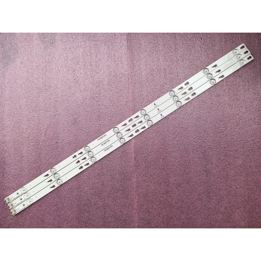 THANH LED TIVI TCL 40D2700 40D2780 40Z1-O TOT_40F3800_3X8_3030C_V1 4C-LB4008 MỚI 100%, BỘ 3 THANH, MỖI THANH 8 BÓNG 6V