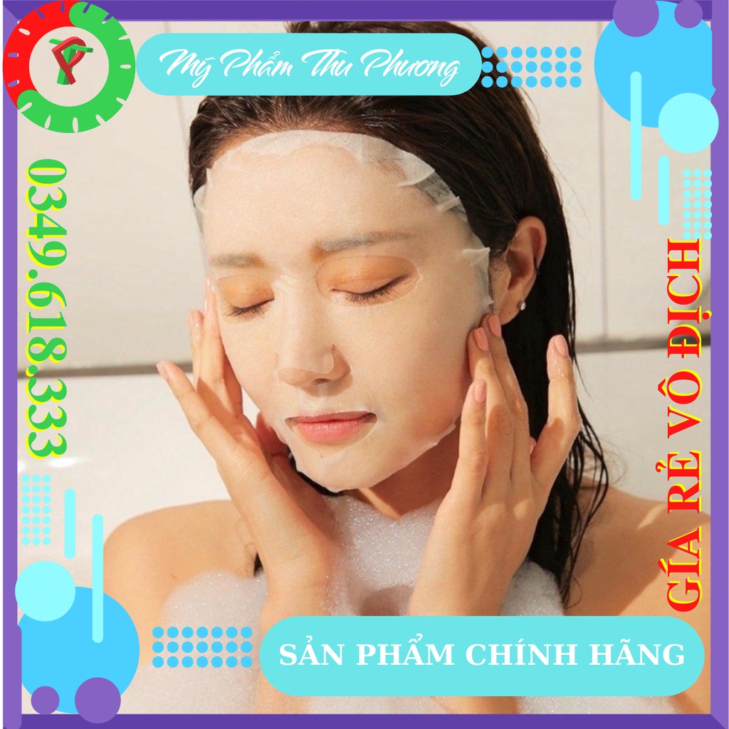 Mặt nạ Chanh Mỹ phẩm chăm sóc dưỡng da thiên nhiên Hàn Quốc chính hãng 3W Clinic Fresh Lemon Mask Sheet