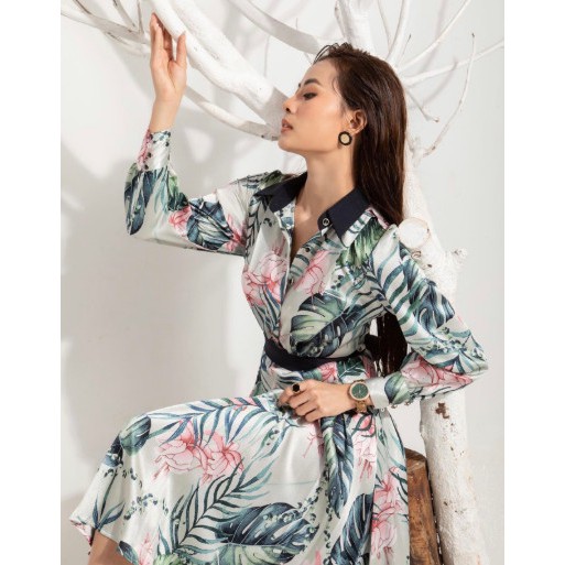 Đầm hoa thiết kế Jocasta by Huyngo