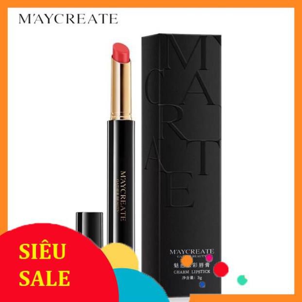 FreeShip Giá Sốc -  Son lì dạng bút Maycreate gather beauty charm lipstick màu B03