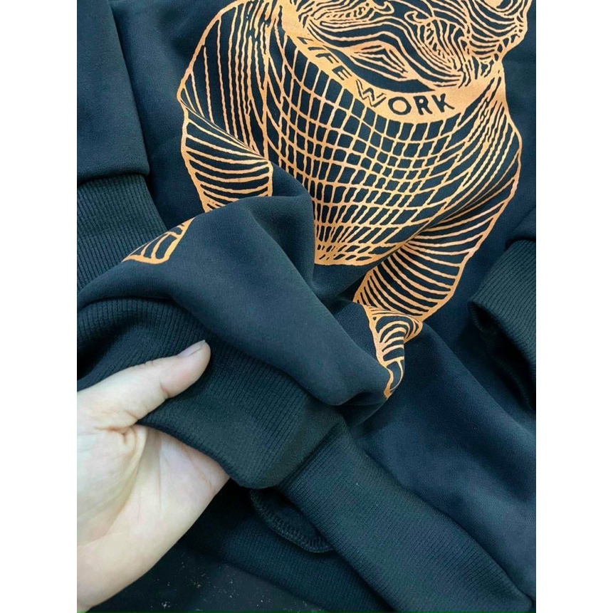 Áo Sweater Nỉ Bông Cotton Dày Mịn In Hình Chú Chó 3D Đáng Yêu | BigBuy360 - bigbuy360.vn