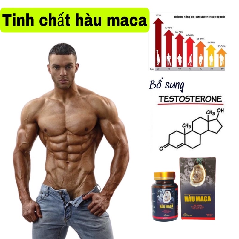 Sung mãn,Bản lĩnh đàn ông với tinh chất hàu biển Maca,tăng sinh lí nam,oystre plus, hàu biển ob