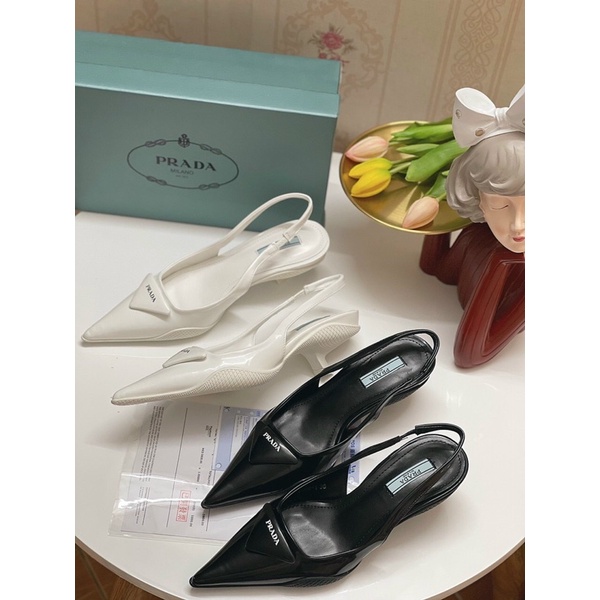 Giày .Prada. fulbox gót 3f