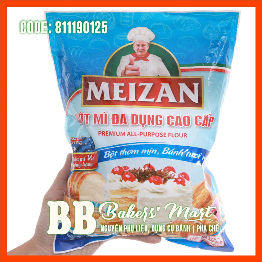 Bột mì ĐA DỤNG cao cấp MEIZAN - Gói 1kg