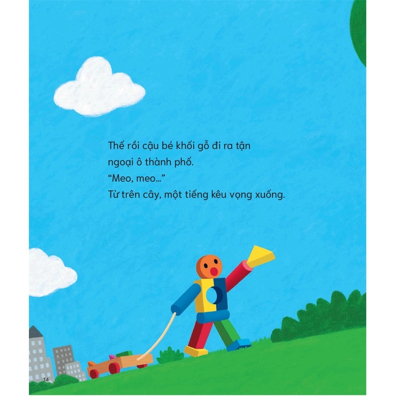 Sách - Ehon Đôi bạn khối gỗ - Quảng Văn