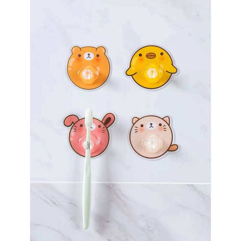 Miếng dán treo bàn chải đánh răng