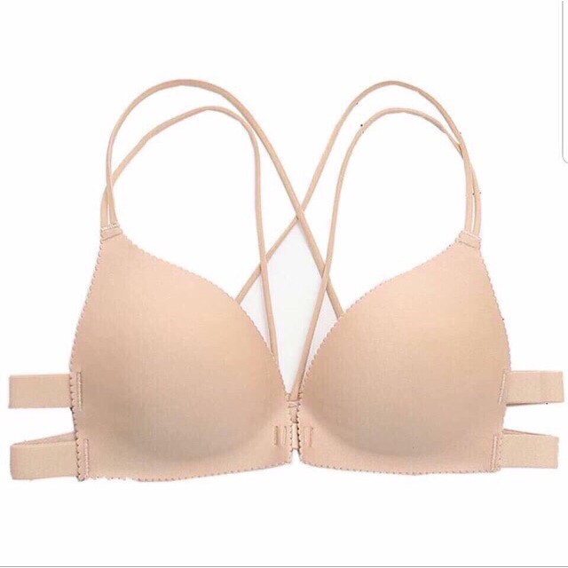 Áo Lót Nữ - Áo Ngực Bra 4 Dây Su Đúc Đệm Bàn Tay Không Gọng Cài Trước Nâng Ngực (MS810) | BigBuy360 - bigbuy360.vn