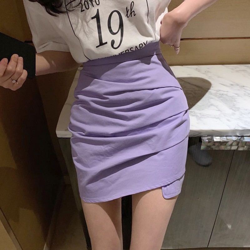 Chân Váy Chữ A Lưng Cao Phong Cách Retro Cho Nữ | BigBuy360 - bigbuy360.vn