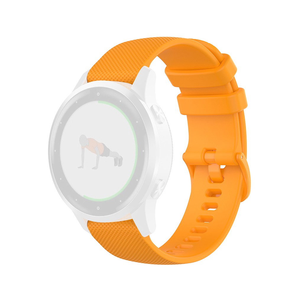 Dây Đeo Thay Thế Chất Liệu Silicon Màu Trơn Cho Garmin Vivoactive4S