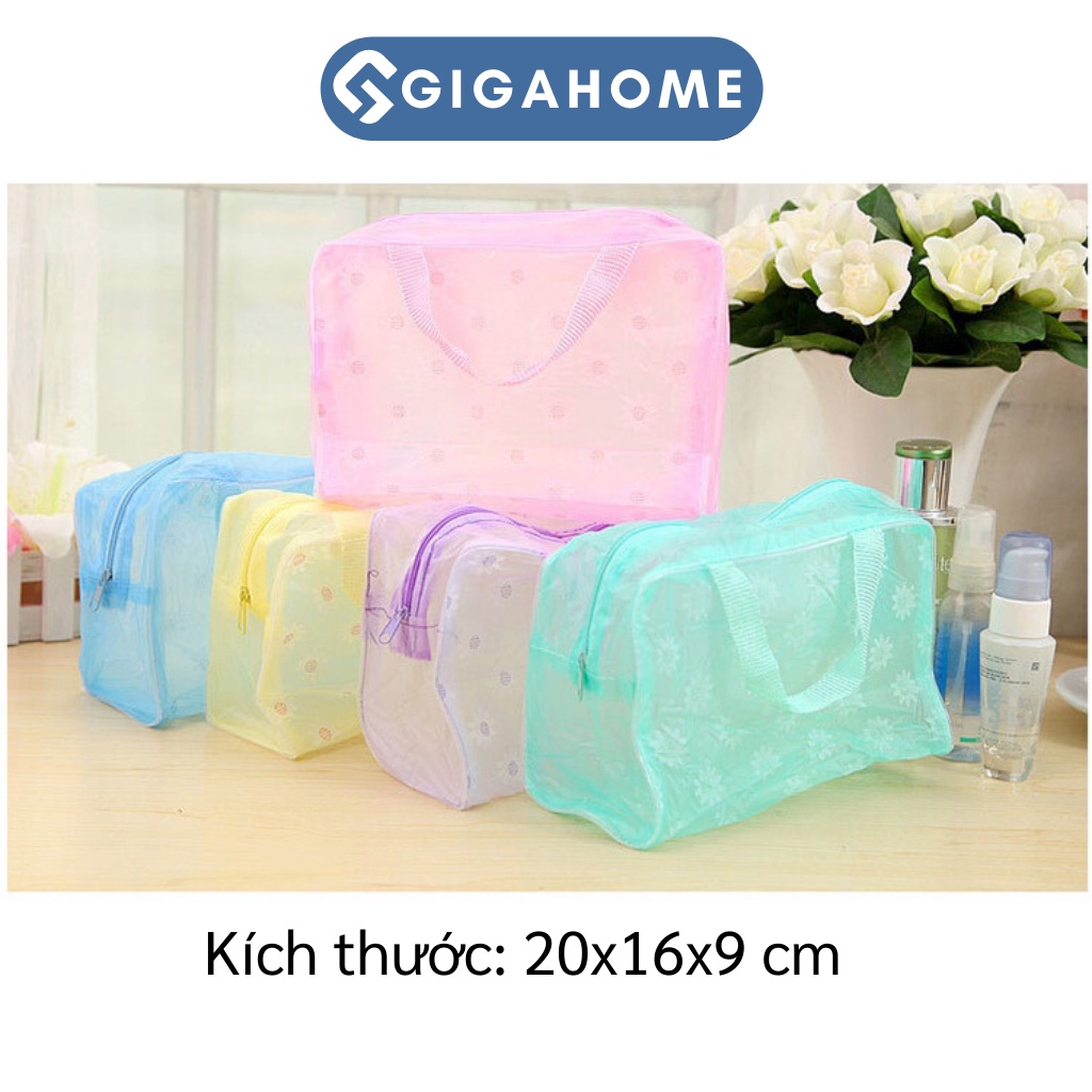 Túi Đựng Mỹ Phẩm, Đồ Dùng Cá Nhân GIGAHOME Nhỏ Gọn, Đi Du Lịch Tiện Lợi 2838