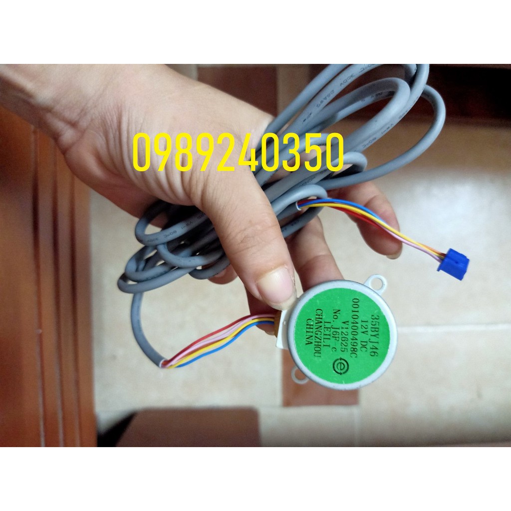 Mô tơ vẫy đảo gió điều hòa tai lệch