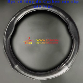 Bọc vô lăng CACBON xe NISSAN Sunny, Navara, Terra, Teana, X Trail, Altima vân cacbon cao cấp BVL-CA001