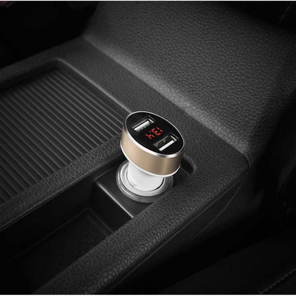 TẨU SẠC ÔTÔ 2 cổng 2.4A HOCO Z26