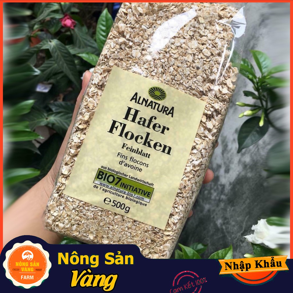 Yến mạch tươi nguyên chất Hafer Flocken 500gr (Cán vỡ 3 phút ăn liền) - Nhập Khẩu Từ Đức | BigBuy360 - bigbuy360.vn