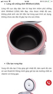 Nồi cơm điện 1.8L HAPPY TIME HTD8521P