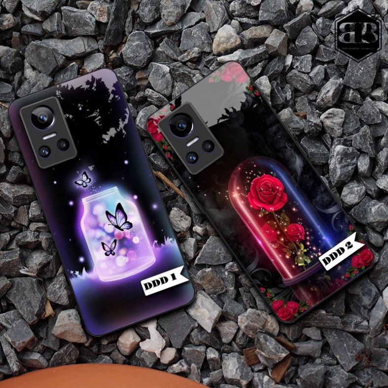 Ốp lưng kính cường lực Realme GT Neo 3 đèn đom đóm