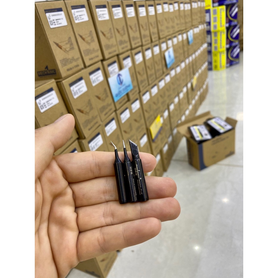Mũi hàn Mechanic cong/ thẳng/ dao (dùng cho tay hàn 936)