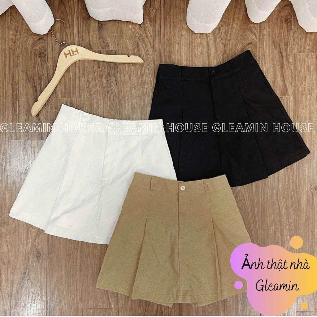 Quần giả váy nữ lưng thun chất kaki cực đẹp lên form xinh ( Ảnh thật )