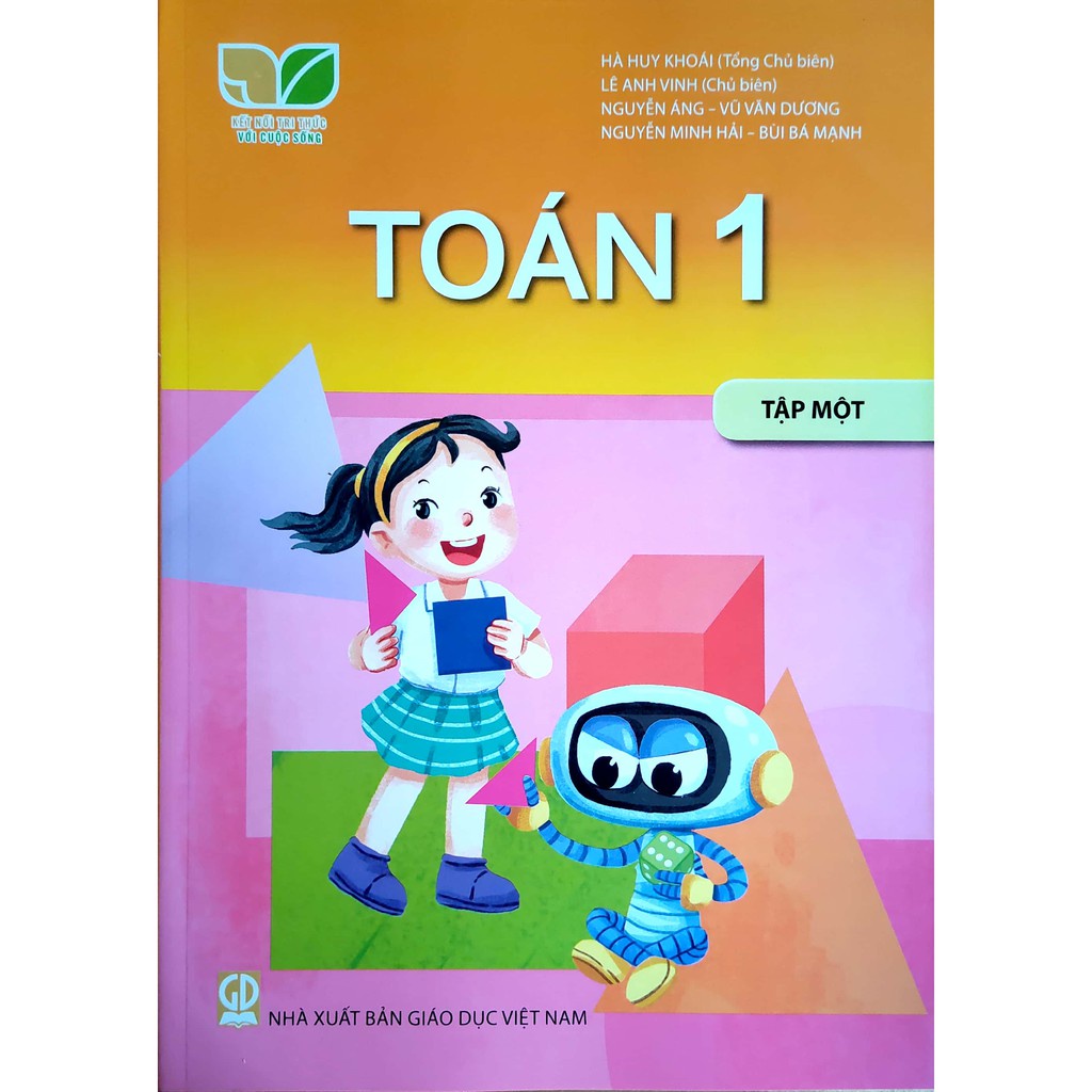 Sách Bộ 4 cuốn toán, tiếng việt lớp 1 (Bộ kết nối tri thức với cuộc sống)