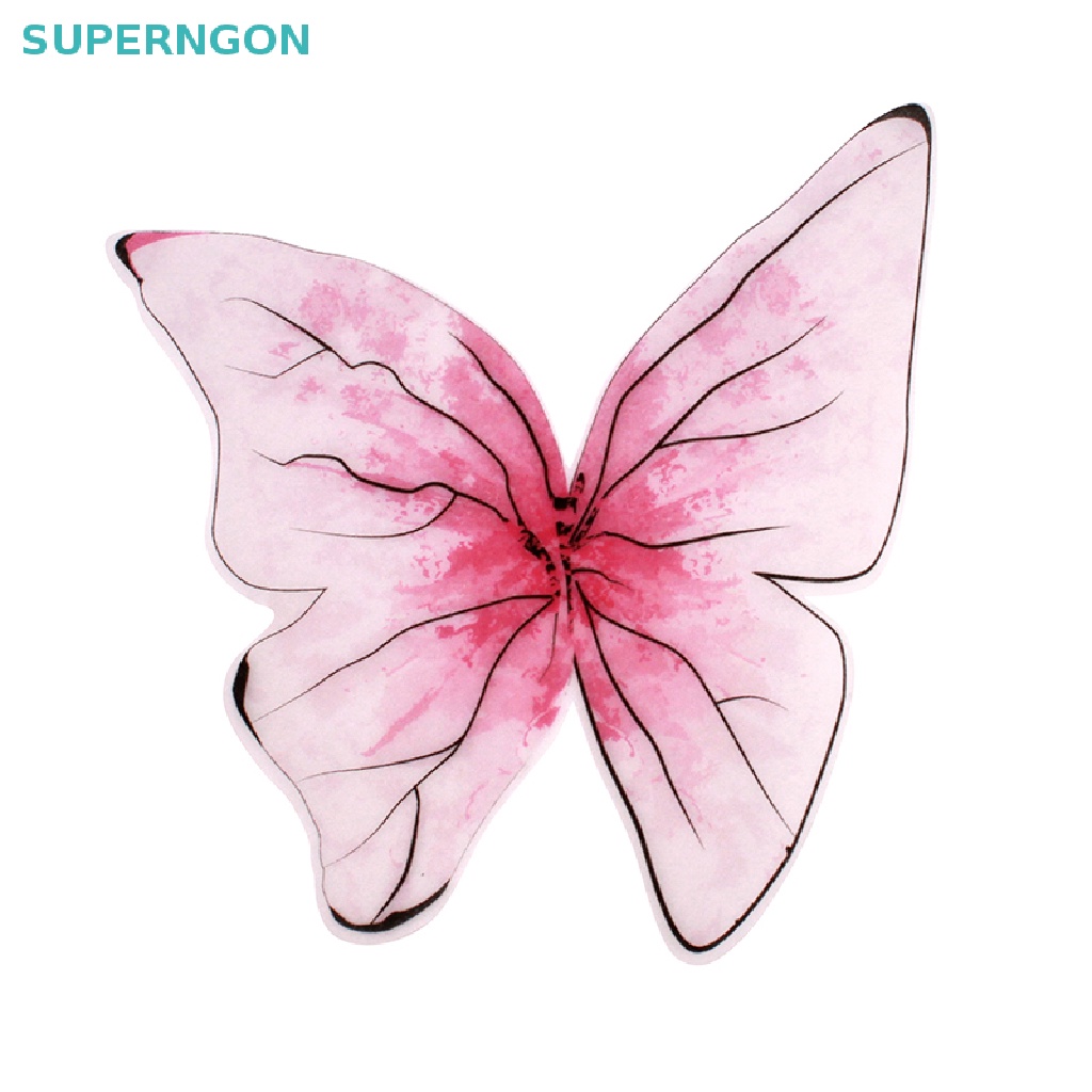 1 Set Que Cắm Trang Trí Bánh Hình Bướm