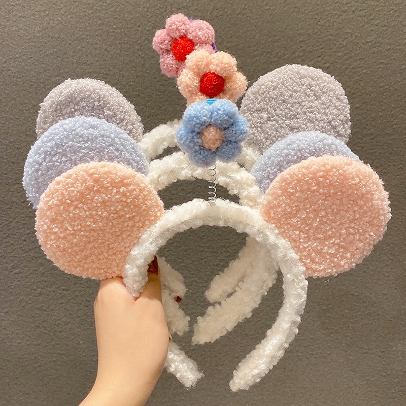 Băng Đô Lông Phong Cách Hàn Quốc Dễ Thương