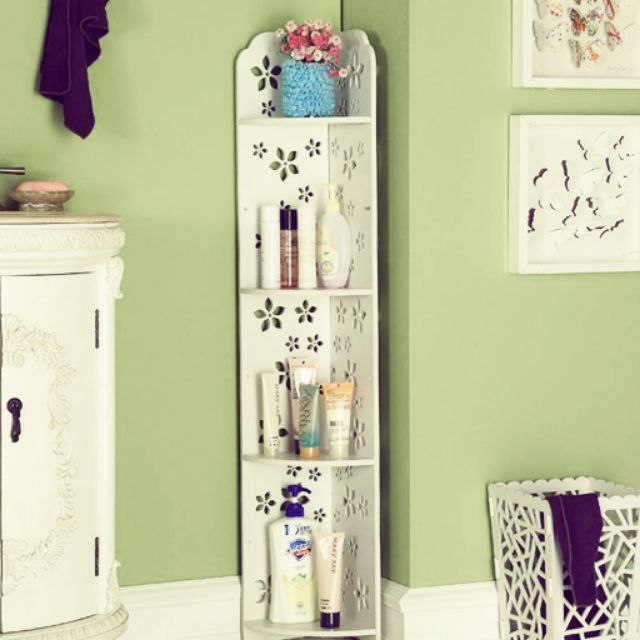 Kệ góc 4 tầng hoa đơn