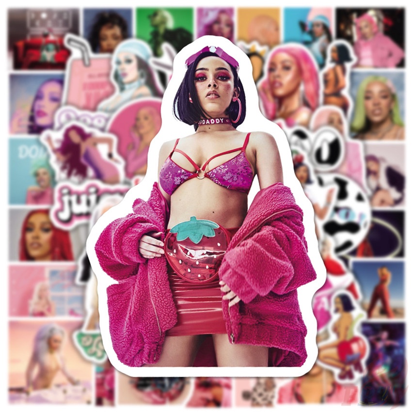 50Pcs/Set ❉ Doja Cat Series 01 Stickers ❉ POP Singer Amala Ratna Zandile Dlamini DIY Fashion Waterproof Decals Stickers