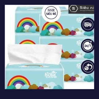 GIẤY ĂN CẦU VỒNG XIN MIER [THÙNG 30 GÓI] (PD107139)