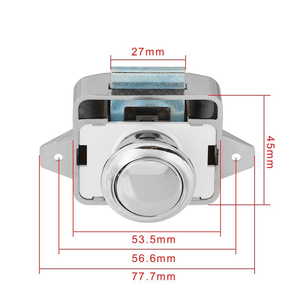 JONYE Bộ 5 Nút Nhấn Mở Cửa Xe Hơi Chất Lượng Cao