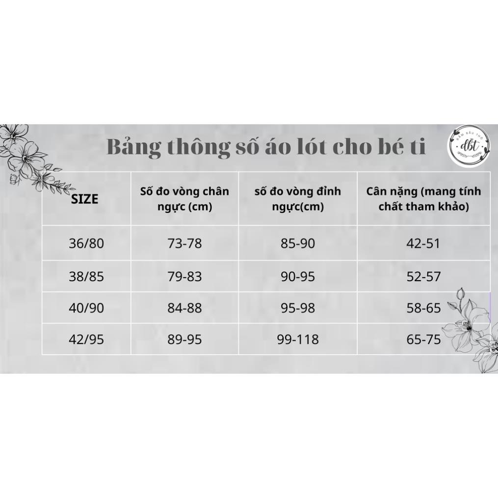 Áo lót bầu, áo lót cho con bú đúc su viền sóng cúc ngực CAO CẤP