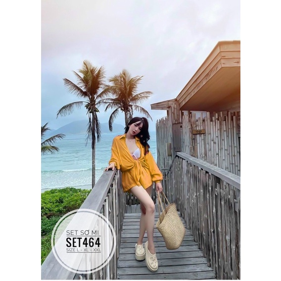 BIGSIZE NHUNG LÊ Set sơ mi SET464