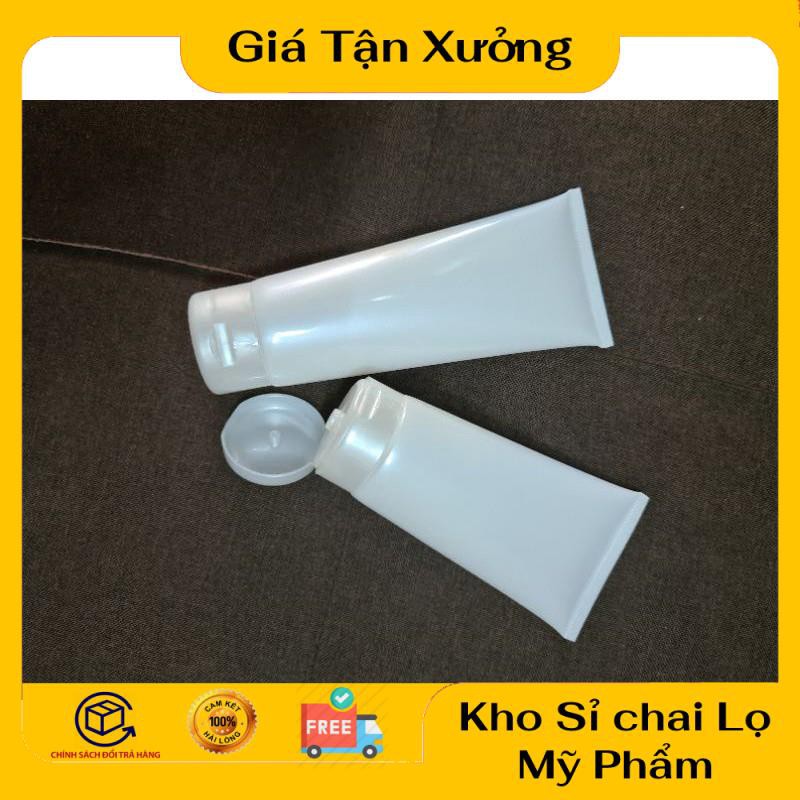 Tuýp Chiết Mỹ Phẩm ❤ TRÙM SỈ ❤ Tuýp nhựa mỹ phẩm 100ml,150ml,250ml đựng sữa rửa mặt, phụ kiện du lịch