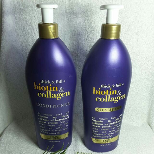 Set dầu hội và xả biotin collagen 750ml/ chai