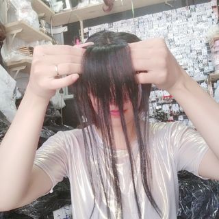 Tóc mái thưa cột che hói tóc giả