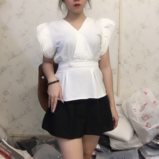 Áo sơ mi cánh tiên