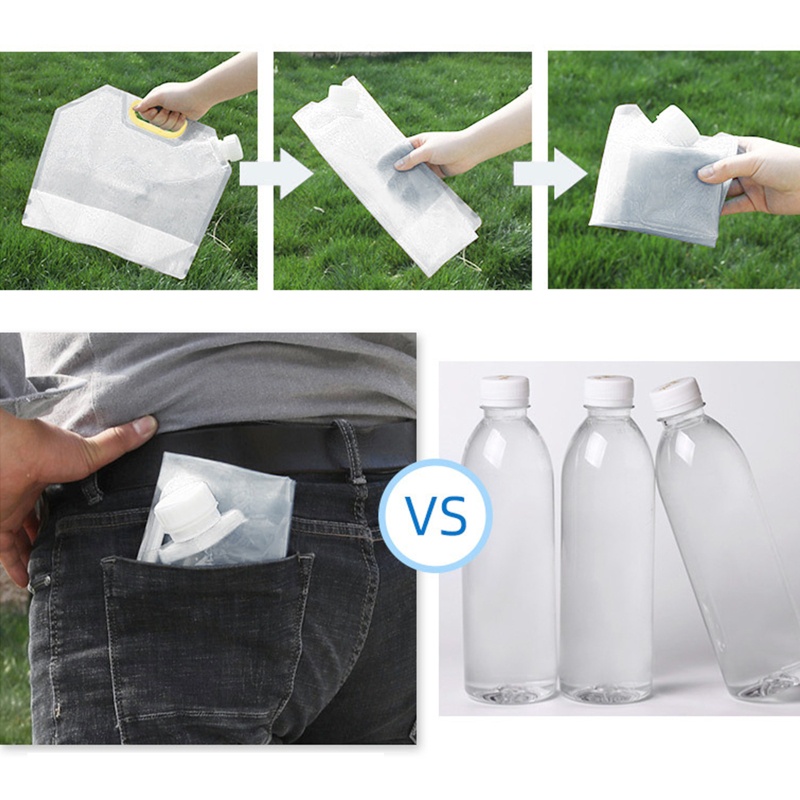Túi Đựng Nước Uống Có Thể Gấp Gọn Tiện Lợi