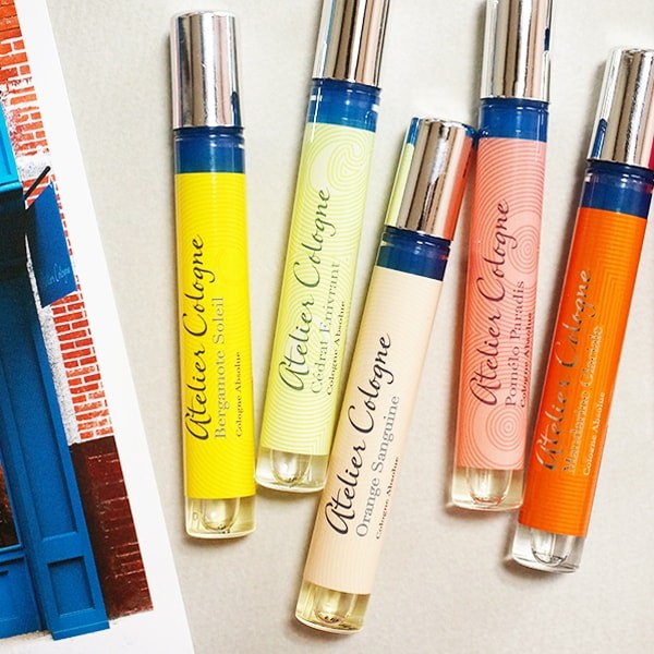 Set nước hoa mini Atelier Cologne Perfume Wardrobe Vanille Insensee - Clementine California