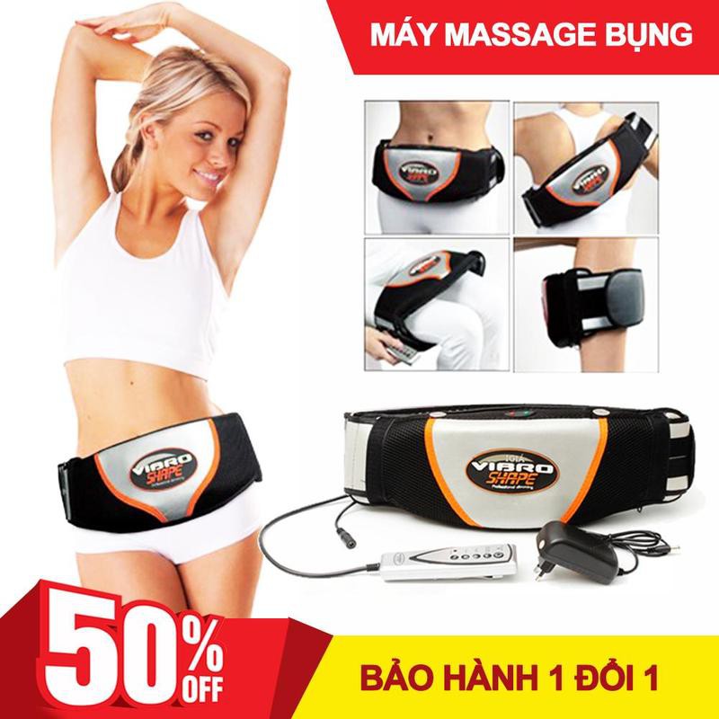 Đai Massage Vibro Shape Giúp Giảm Mỡ Bụng sẵn hàng