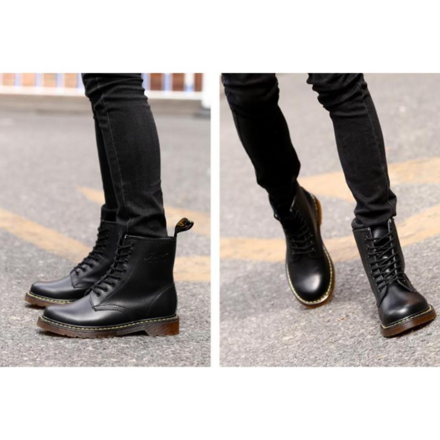 Giày Dr Marten Cổ Cao Da Bò Mềm Cao Cấp G2D Có Video dc11 -vn11