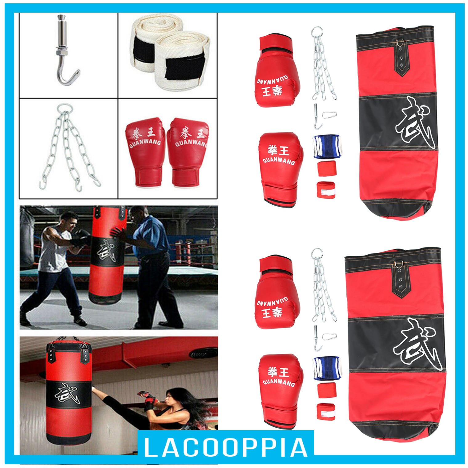 Bao Cát Tập Võ Taekwondo 60cm