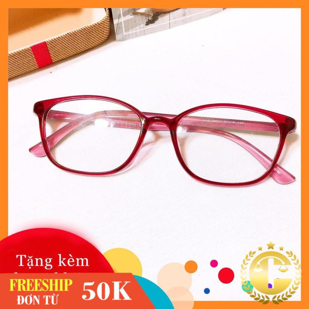 Kính cận 8001 -gọng kính giả cận thời trang nhận cắt mắt cận viễn loạn